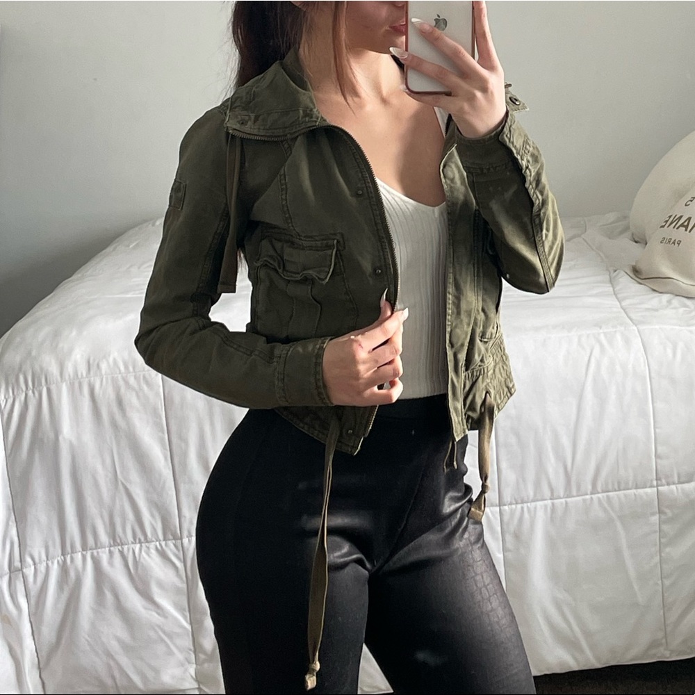 Abercrombie Spring Jacket Olive
